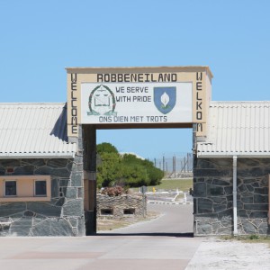 Entrance of Robben Island Prison